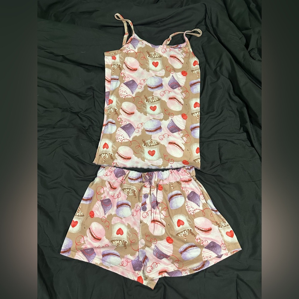 dessert print sleep set
